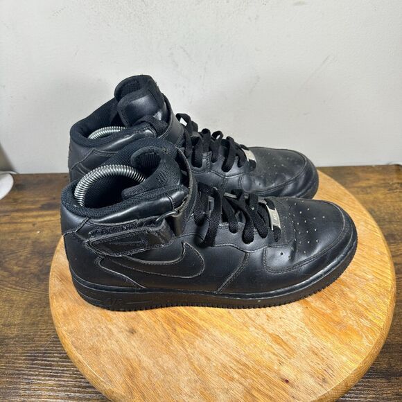 Nike Other - Nike‎ Air Force 1 Mid '07 Black Shoe Men's Size 8.5 315123-001